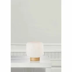 Lampes En Bois-Luminaires Nordlux Lampe de table Nordlux MILFORD Brun, 1 lumière