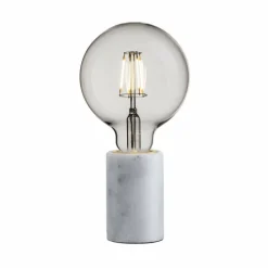 Luminaires Nordlux Lampe de table Nordlux SIV Gris, Blanc, 1 lumière* Lampes À Poser