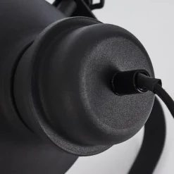 Lampes Industrielles-hofstein Lampe de table Oghu Noir, 1 lumière