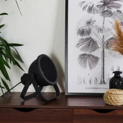 Lampes Industrielles-hofstein Lampe de table Oghu Noir, 1 lumière