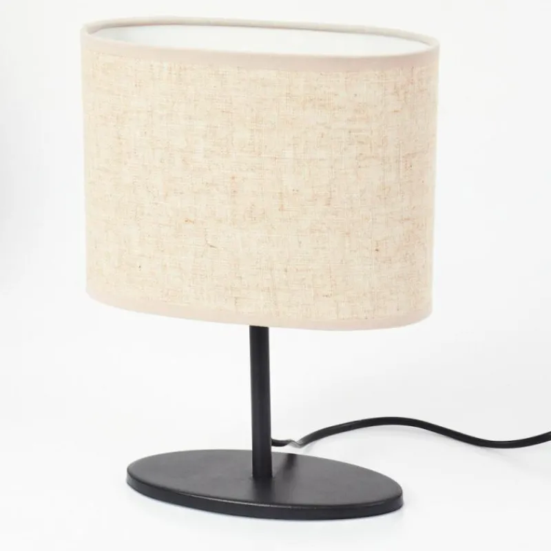 Lampes En Tissu-hofstein Lampe de table Oilinki Noir, 1 lumière