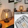 Lampes Industrielles-hofstein Lampe de table Oravi Noir, 1 lumière