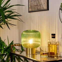 hofstein Lampe de table Paeni Or, 1 lumière