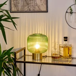 hofstein Lampe de table Paeni Or, 1 lumière