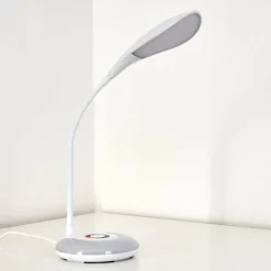 hofstein Lampe de table Paphos LED Blanc, 1 lumière, Changeur de couleurs