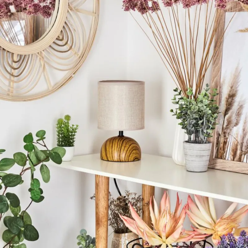 Lampes En Tissu-hofstein Lampe de table Passila Couleur bois, 1 lumière