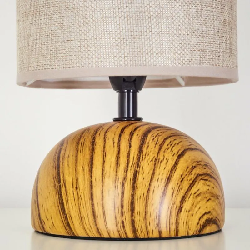 Lampes En Tissu-hofstein Lampe de table Passila Couleur bois, 1 lumière