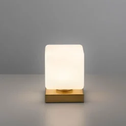 Luminaires Paul Neuhaus Lampe de table Paul Neuhaus DADOA LED Laiton, 1 lumière