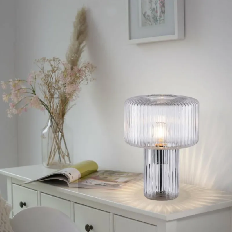 Luminaires Paul Neuhaus Lampe de table Paul Neuhaus FUNGUS Transparent, 1 lumière