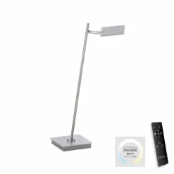 Luminaires Paul Neuhaus Lampe de table Paul Neuhaus PURE-MIRA LED Aluminium, 1 lumière, Télécommandes* Éclairage Led