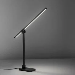 Luminaires Paul Neuhaus Lampe de table Paul Neuhaus PURE-GRAFO LED Noir, 1 lumière* Éclairage Led