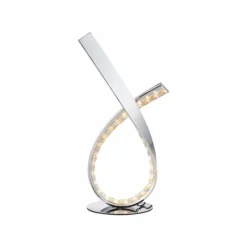 Luminaires Paul Neuhaus Lampe de table Paul Neuhaus BRILLA LED Argenté, 1 lumière* Lampes À Poser