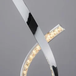 Luminaires Paul Neuhaus Lampe de table Paul Neuhaus BRILLA LED Argenté, 1 lumière* Lampes À Poser