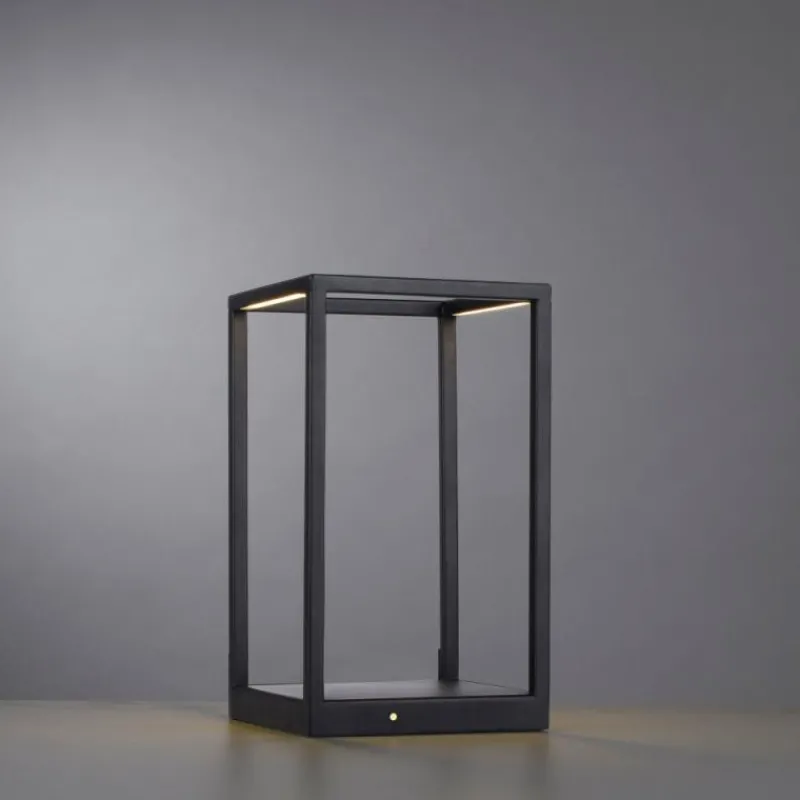 Luminaires Paul Neuhaus Lampe de table Paul-Neuhaus CONTURA LED Noir, 2 lumières* Éclairage Led