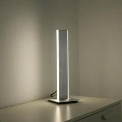 Paul Neuhaus Q-Serie Lampe de table Paul-Neuhaus Q-ADRIANA LED Aluminium, 2 lumières, Télécommandes