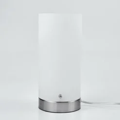 hofstein Lampe de table Peman LED Nickel mat, 1 lumière