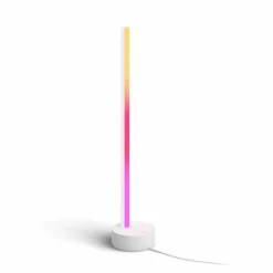 Luminaires Philips Lampe de table Philips Hue Gradient Signe LED Blanc, 1 lumière, Changeur de couleurs