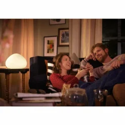 Luminaires Philips Lampe de table Philips Hue Wellner LED Blanc, 1 lumière, Télécommandes