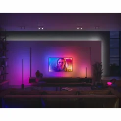 Luminaires Philips Lampe de table Philips Hue Gradient Signe LED Noir, 1 lumière