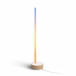 Luminaires Philips Lampe de table Philips Hue Gradient Signe Oak LED Écru, Blanc, 1 lumière