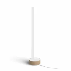 Luminaires Philips Lampe de table Philips Hue Gradient Signe Oak LED Écru, Blanc, 1 lumière