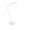 Luminaires Philips Lampe de table Philips Rock LED Blanc, 1 lumière* Éclairage Led