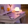 Luminaires Philips Lampe de table Philips WiZ Hero LED Blanc, 1 lumière, Télécommandes, Changeur de couleurs