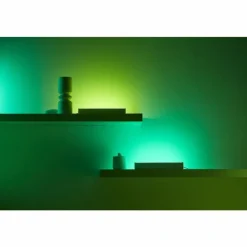 Luminaires Philips Lampe de table Philips WiZ LightBar LED Blanc, 1 lumière, Changeur de couleurs