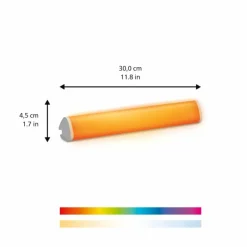 Luminaires Philips Lampe de table Philips WiZ LightBar LED Blanc, 1 lumière, Changeur de couleurs