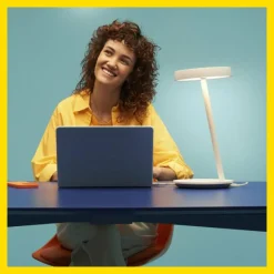 Luminaires Philips Lampe de table Philips WiZ Office LED Blanc, 1 lumière