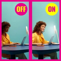 Luminaires Philips Lampe de table Philips WiZ Office LED Blanc, 1 lumière