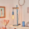 Lampes Vintages & Rétros-hofstein Lampe de table Picmy Bleu, Écru, 1 lumière
