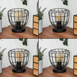 Luminaires Scandinaves-hofstein Lampe de table Piment Noir, 1 lumière