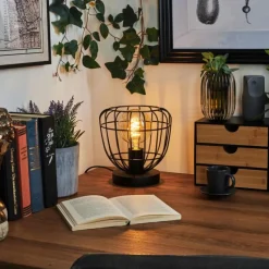 Luminaires Scandinaves-hofstein Lampe de table Piment Noir, 1 lumière