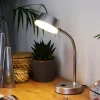 hofstein Lampe de table Pineda LED Chrome, 1 lumière