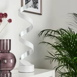 hofstein Lampe de table Pitasch LED Blanc, 1 lumière