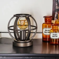 Lampes Industrielles-hofstein Lampe de table Plan Laiton, 1 lumière