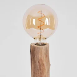 Lampes Vintages & Rétros-hofstein Lampe de table Pozos Écru, Noir, 1 lumière