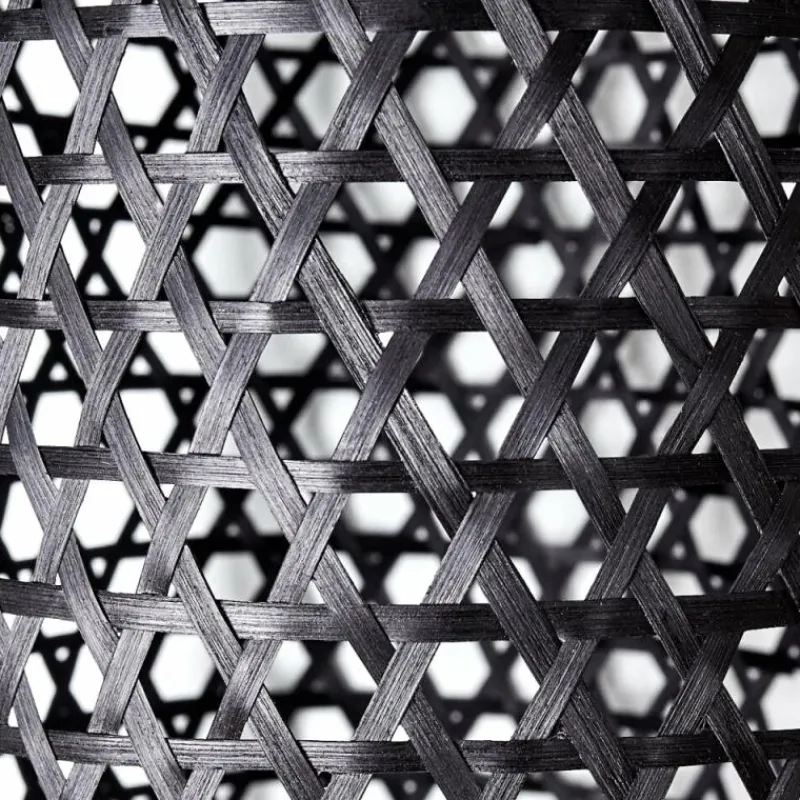 Style Boho-Chic-hofstein Lampe de table Quinto Noir, 1 lumière