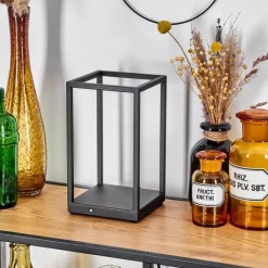 hofstein Lampe de table Ranquile LED Noir, 2 lumières