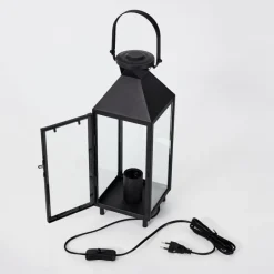 hofstein Lampe de table Raupunga Noir, 1 lumière