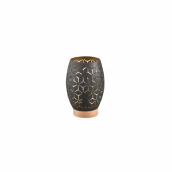 Lampes Dorées-Luminaires Reality Lampe de table Reality BIDAR Or, Écru, Noir, 1 lumière