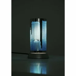 Luminaires Reality Lampe de table Reality Bleu, Chrome, 1 lumière