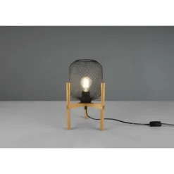 Lampes Vintages & Rétros-Luminaires Reality Lampe de table Reality Calimero Bois clair, 1 lumière