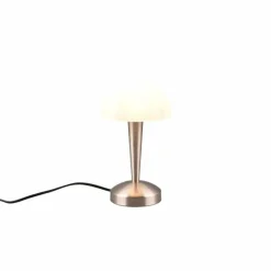 Luminaires Reality Lampe de table Reality CANARIA LED Nickel mat, 1 lumière