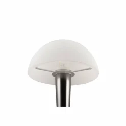 Luminaires Reality Lampe de table Reality CANARIA LED Chrome, Noir, 1 lumière