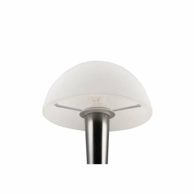 Luminaires Reality Lampe de table Reality CANARIA LED Chrome, Noir, 1 lumière