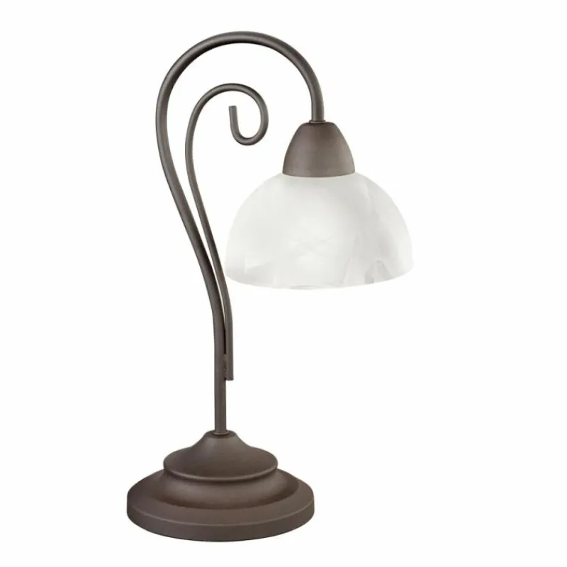 Luminaires Reality Lampe de table Reality COUNTRY Rouille, 1 lumière