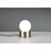 Luminaires Reality Lampe de table Reality Countess Nickel mat, 1 lumière