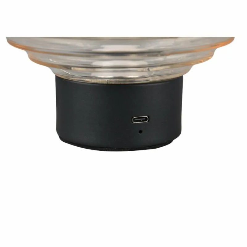 Luminaires Reality Lampe de table Reality EARL LED Noir, 1 lumière